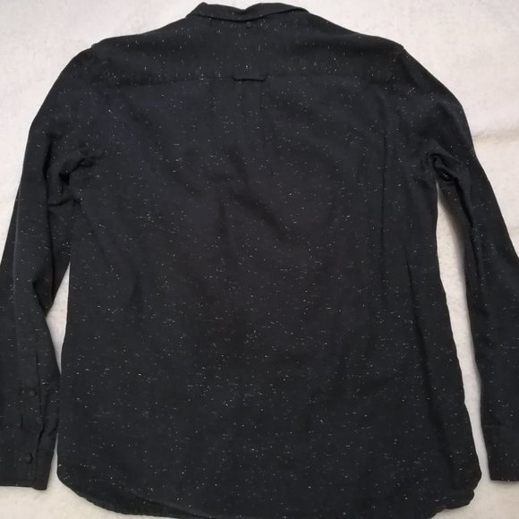 H&M, black mens button-down, size medium - Picture 9 of 9